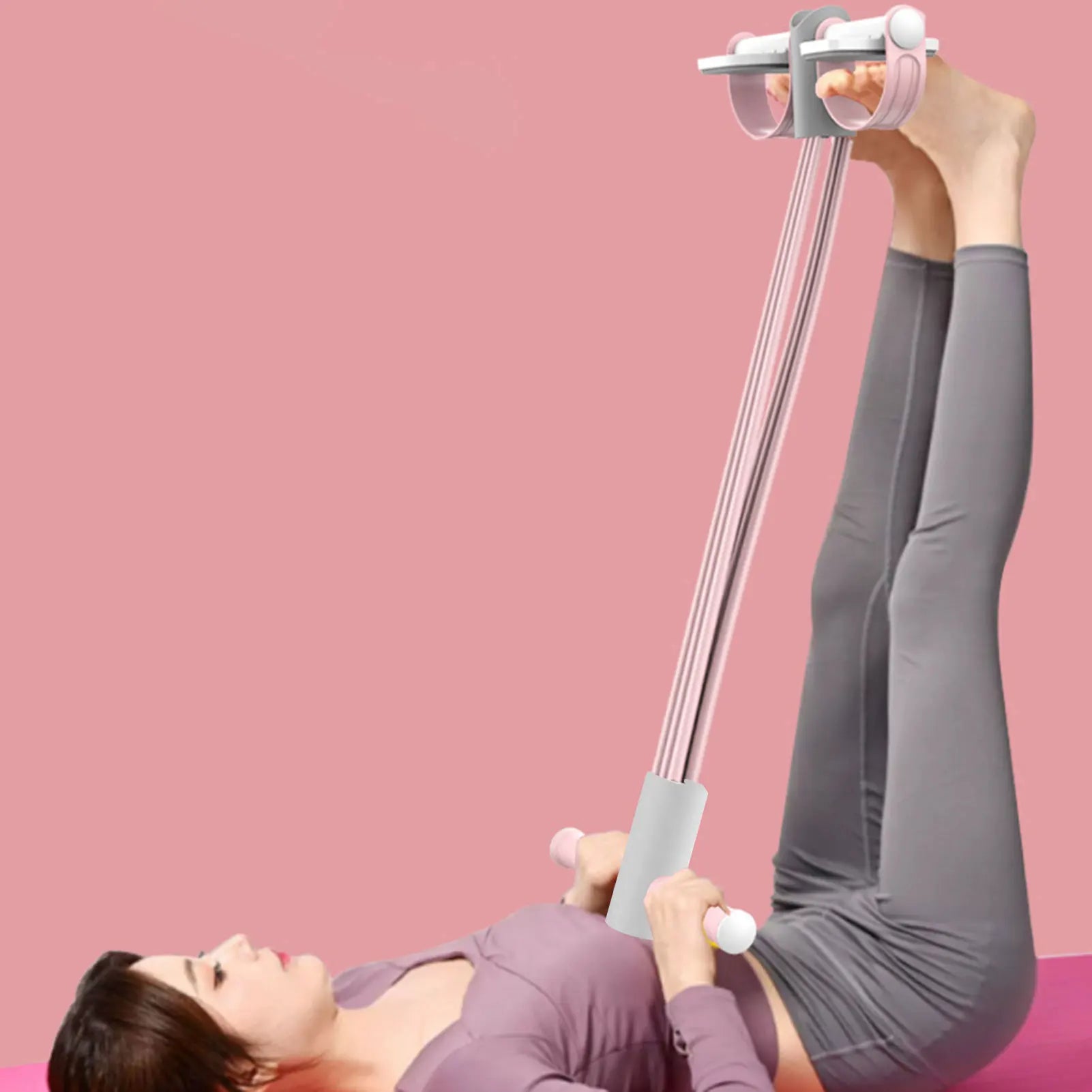 4-Tube Wall Pulley Workout Set